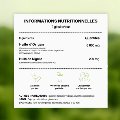 Oregamix - Bien être digestif et immunité